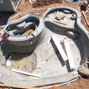 Obra de piscina de PisciMania